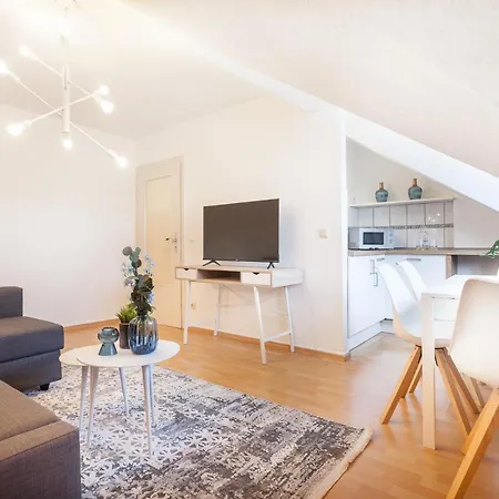 Apartment Centerapartment, Wifi, Smarttv, Full Kitchen, Netflix, Pottbude In Essen